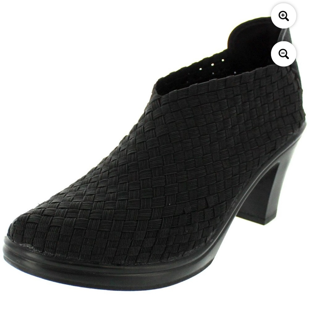 Bernie Mev Women's Chesca Black Woven Shoes 37 - Picture 5 of 5